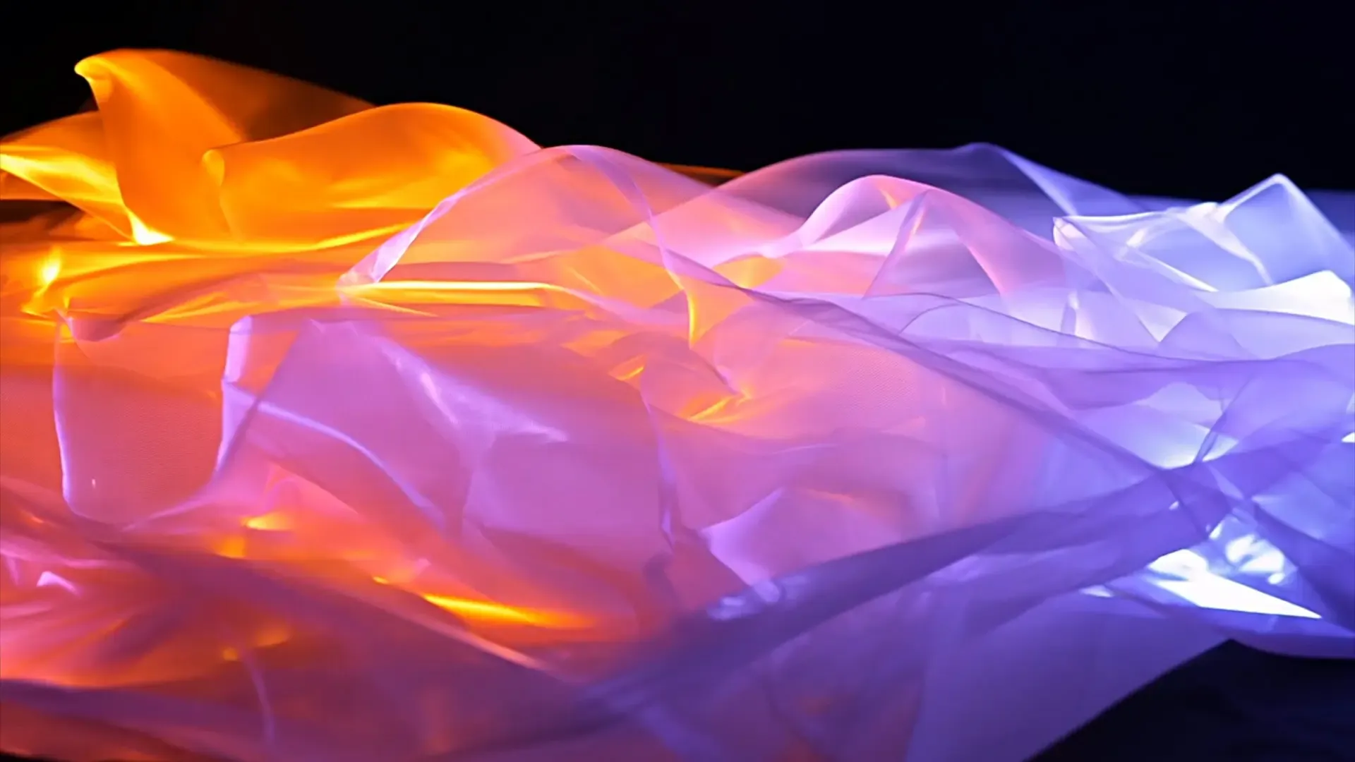 Abstract Light and Fabric Motion Background for Promo Videos